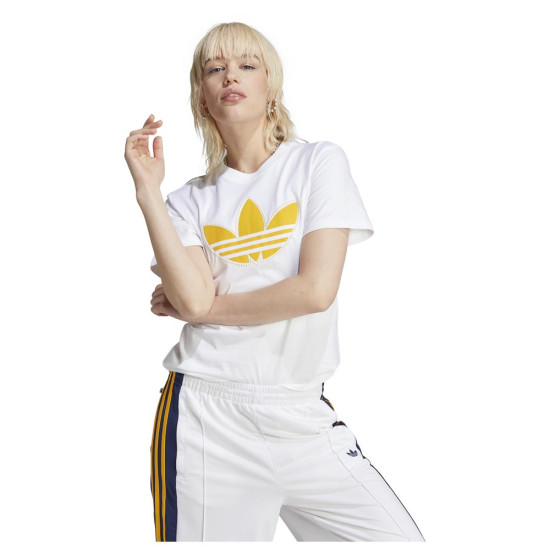 Adidas Γυναικεία κοντομάνικη μπλούζα Pearl Trefoil